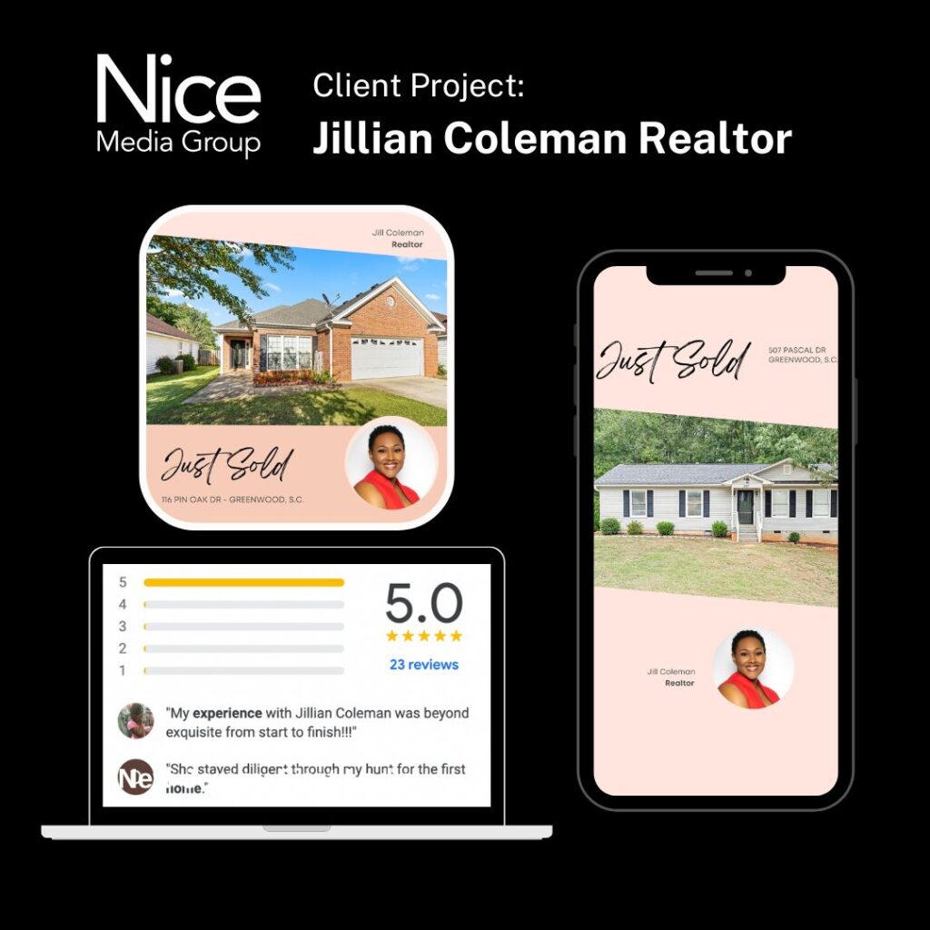 Client Project: Jillian Coleman Realtor